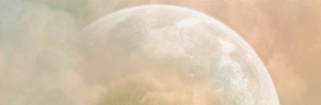 动漫圆月温馨背景BANNER