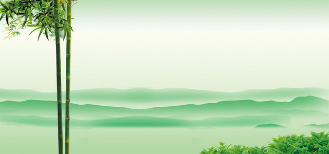 清新竹炭油漆背景BANNER