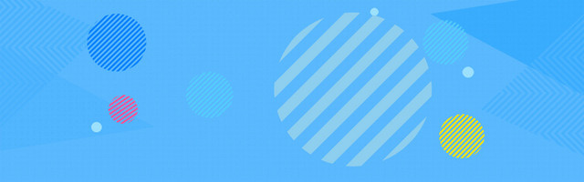 蓝色可爱BANNER