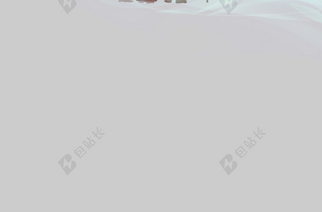 简约灰色剪影关爱老人过年回家团聚背景素材