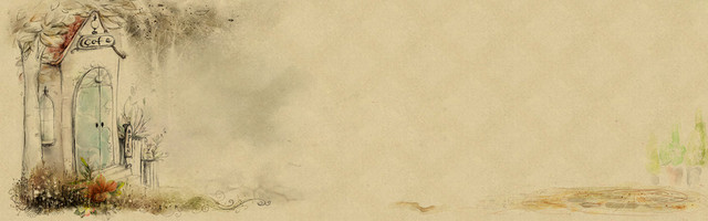 文艺范温馨淘宝服饰背景BANNER