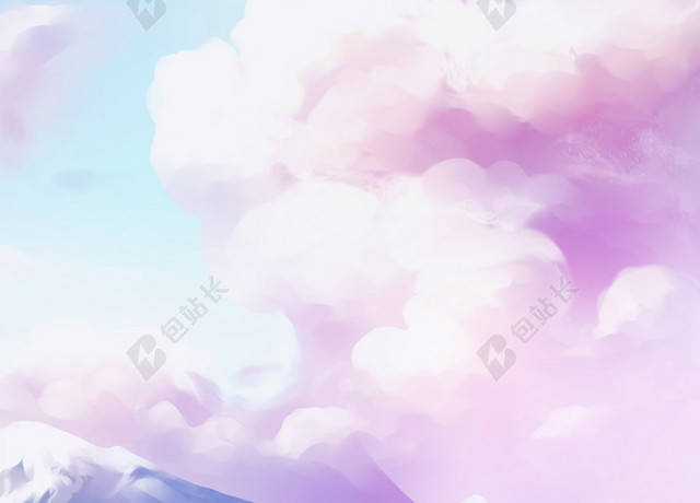 母亲节粉色清新PSD分层BANNER