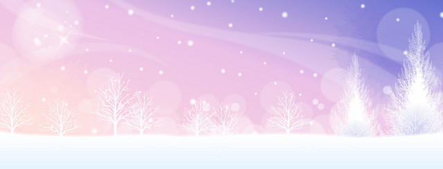 温馨浪漫圣诞节雪景