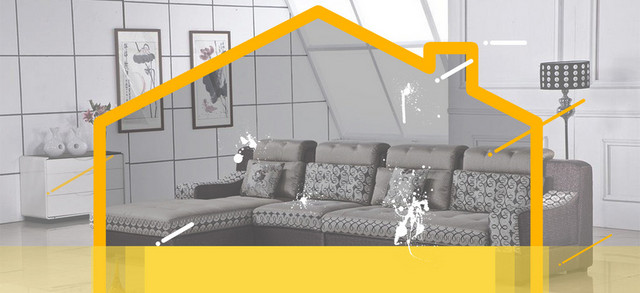 欧式家居家纺背景海报BANNER