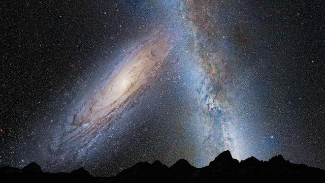 天文梦幻宇宙星云宣传背景图片