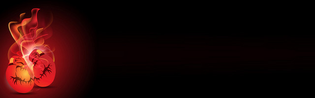 拳击手套火焰背景BANNER