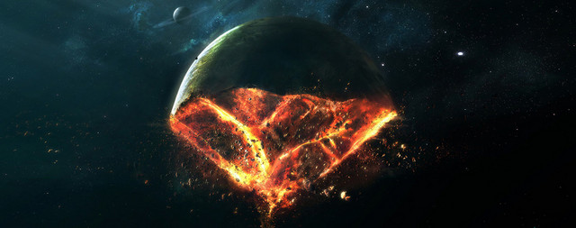 科幻大气设计BANNER背景