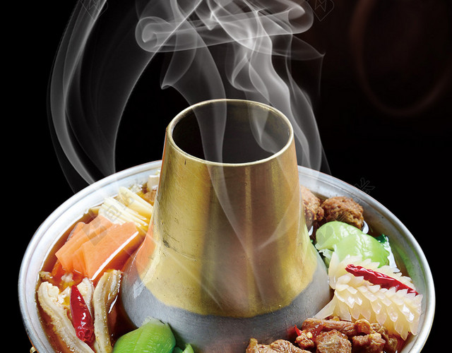 美食火锅H5背景PSD源文件分层下载
