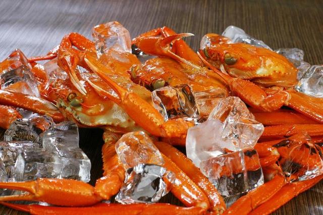 雪蟹 蟹 食品 冰