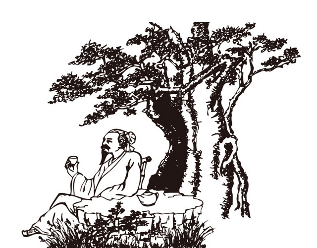 品茶图