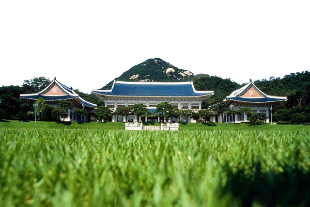 首尔青瓦台风景