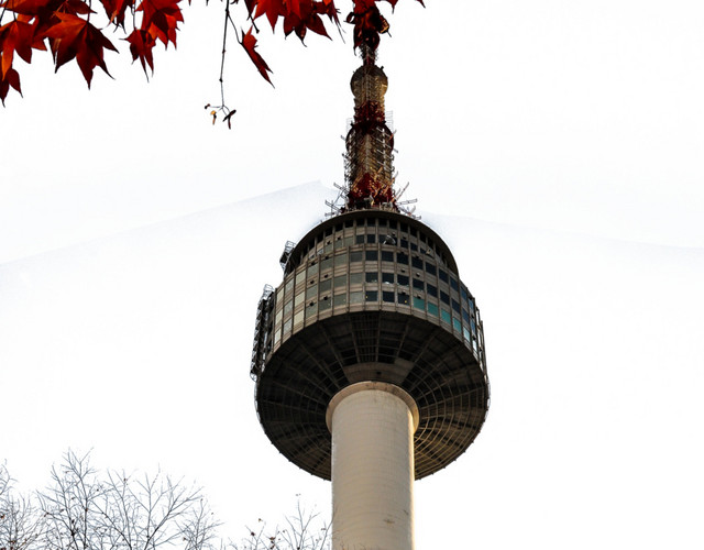 韩国首尔塔特写