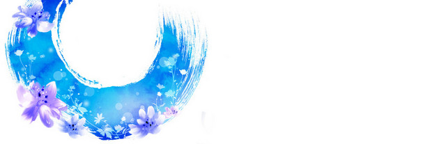 矢量花纹五彩炫酷商务BANNER