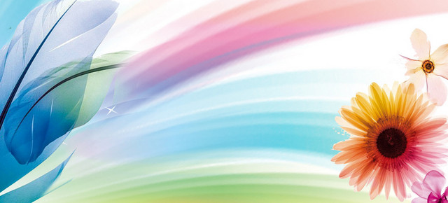 文化传播创意BANNER背景