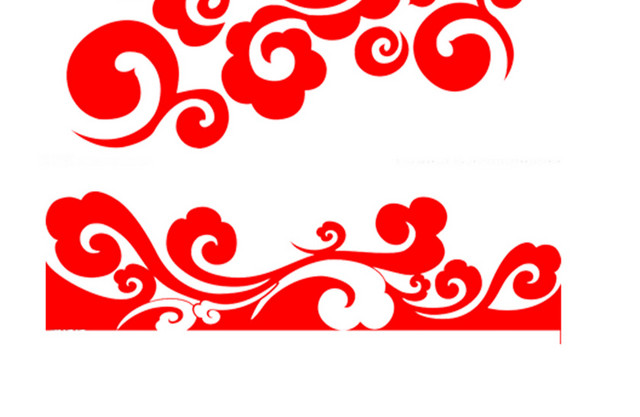 中国风花纹