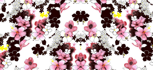 服饰面料印花花纹底纹背景BANNER