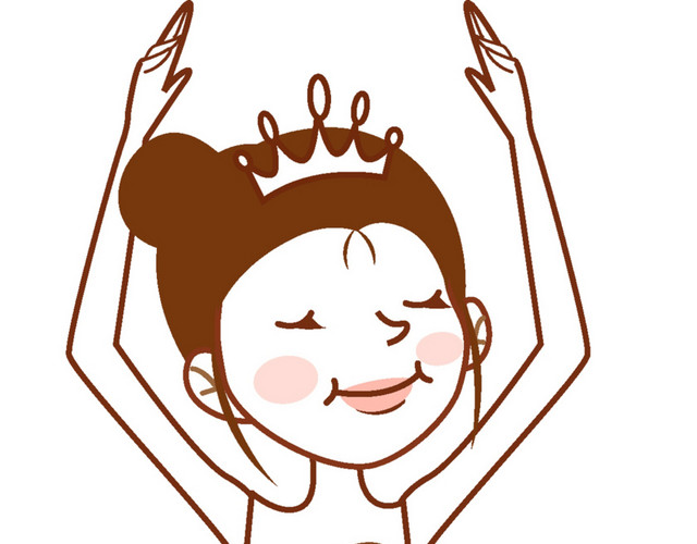 跳芭蕾舞蹈的女孩免抠图
