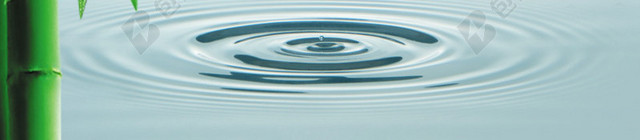中国风竹子茶叶湖水背景