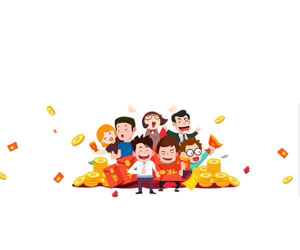 小伙伴金钱飘洒