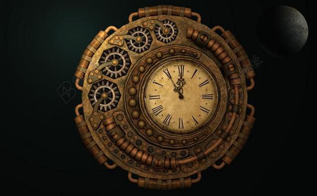 时间 MOONDIAL 时间机器 月亮的时间 满月 月光