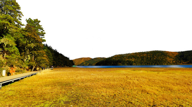 香格里拉美景景色