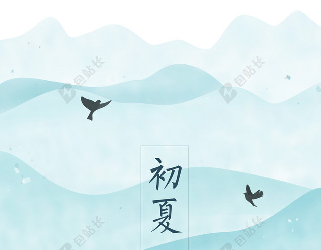 初夏荷花荷叶池塘背景图