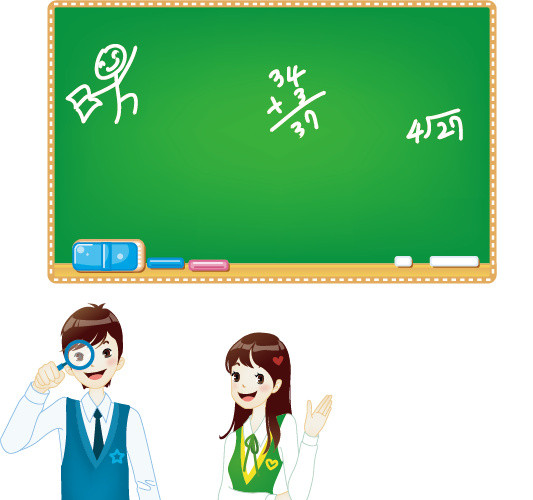 矢量大学生素材