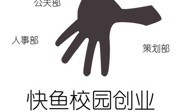 校园创业海报装饰素材矢量图