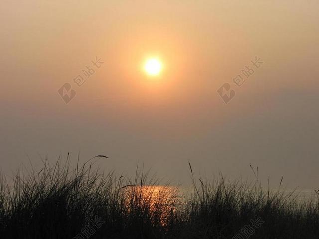 MORGENSTIMMUNG 太阳 黄色 橙 早上好 波