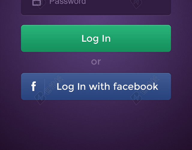 手机APP用户登录界面免费下载