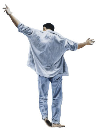 男人背影