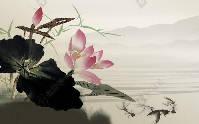 校园文化 展板背景素材