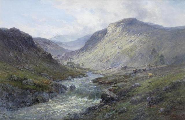 阿尔弗雷德 · 德 BREANSKI 画 艺术 艺术性 布面油画