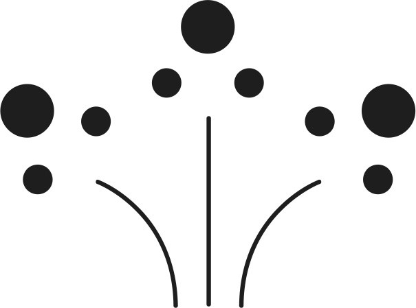 点线面构图底纹角花素材