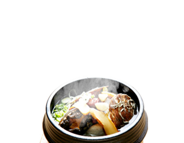 令人有食欲砂锅冒热气养生美食