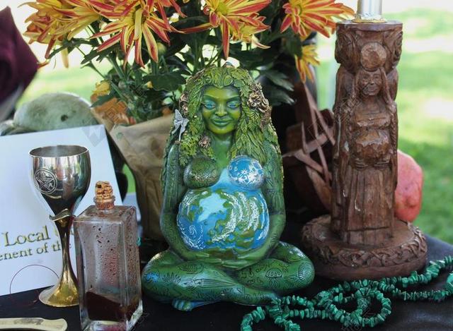异教祭坛 女神 坛 威卡 女巫大聚会 隐匿性 魔术 异教徒