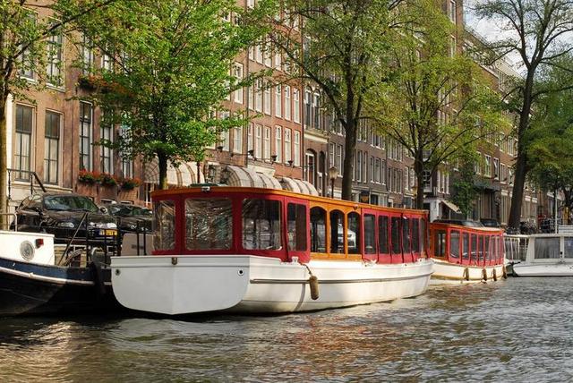 阿姆斯特丹 运河 荷兰 通道 水 城市 航道 通道GRACHT