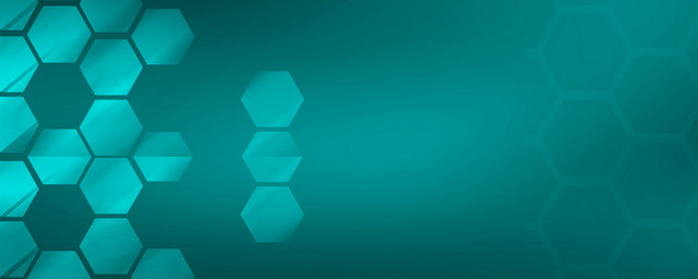 蓝色菱形互联网背景BANNER