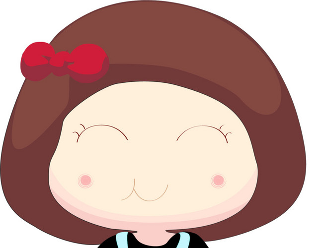可爱女孩吃西瓜