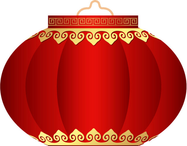 节日庆典红色灯笼 中国风喜庆