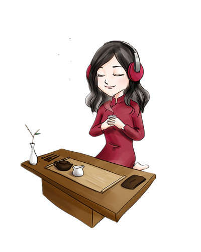听歌的女孩