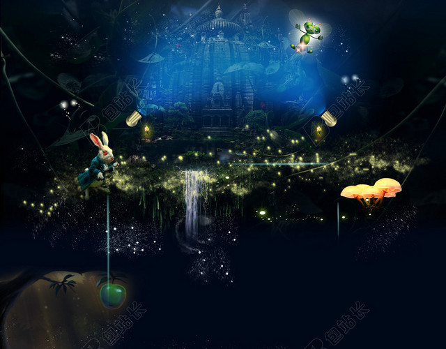 梦幻背景