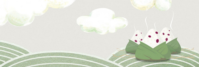 端午节卡通童趣BANNER