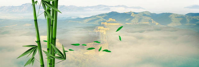 万里长城BANNER背景