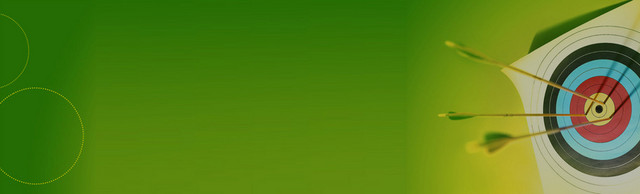 飞镖运动清新背景BANNER