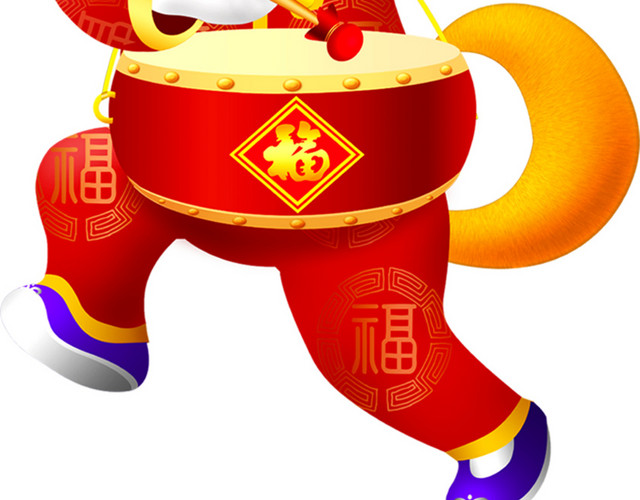 2018狗年卡通吉祥物插画