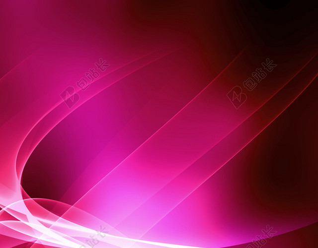玫红色动感线条背景