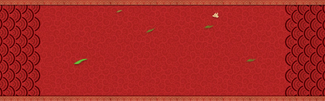 红色纹理墙面中国风新年海报背景