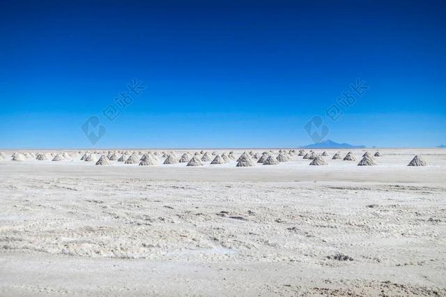 盐湖 盐 矿物 阿塔卡马沙漠 智利 沙漠 干 景观 南美洲