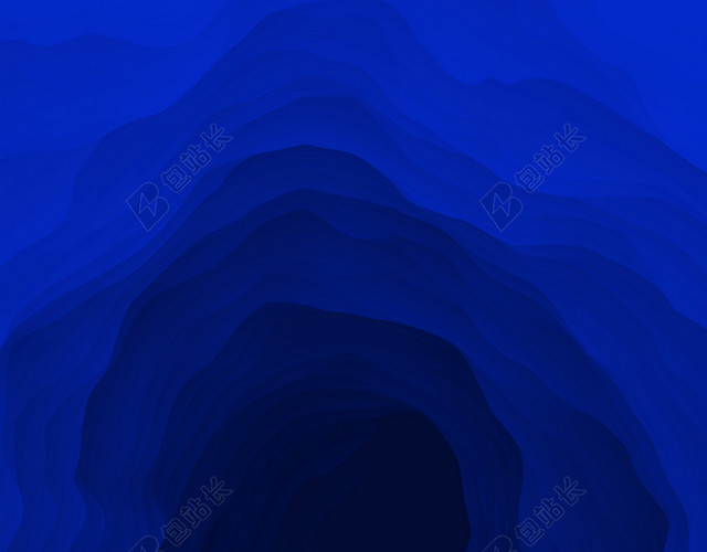 立体伪3D抽象玫瑰纹理大气海报